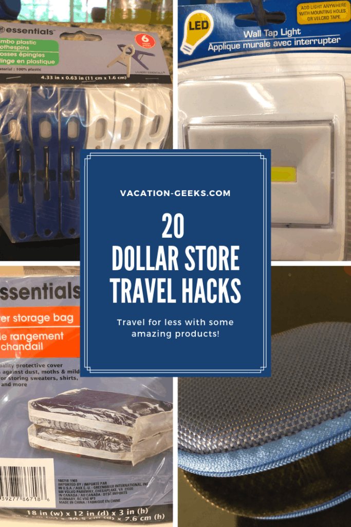 The Ultimate Dollar Tree Hacks for Easy Traveling Vacation Geeks